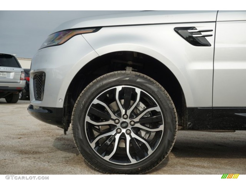 2020 Range Rover Sport HSE - Indus Silver Metallic / Almond/Espresso photo #8