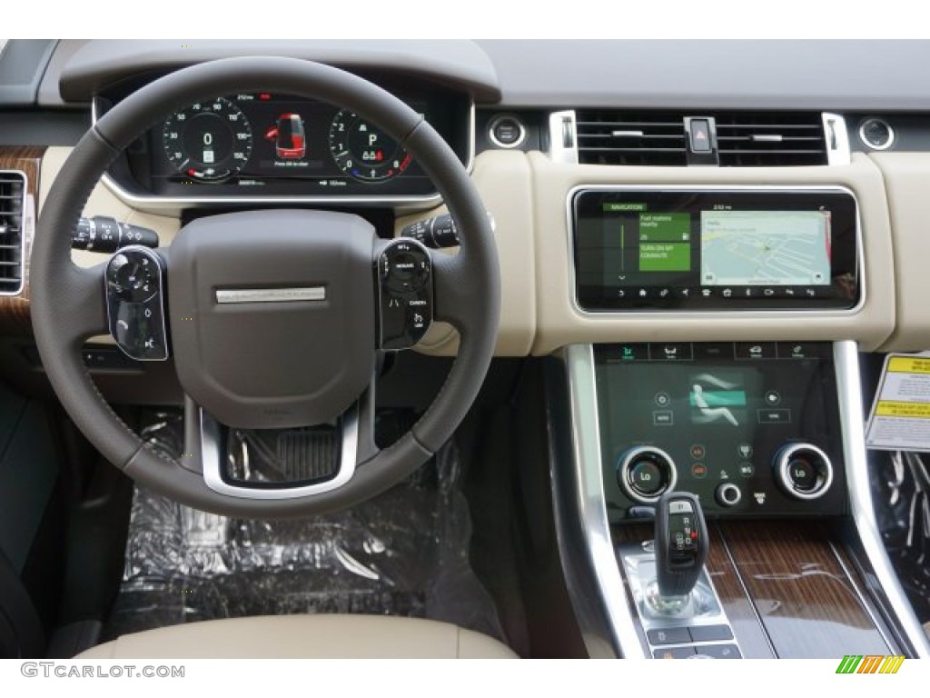 2020 Range Rover Sport HSE - Indus Silver Metallic / Almond/Espresso photo #25