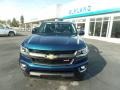 2020 Pacific Blue Metallic Chevrolet Colorado Z71 Crew Cab 4x4  photo #2