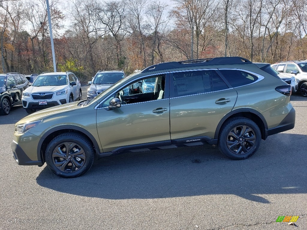 Autumn Green Metallic 2020 Subaru Outback Onyx Edition XT Exterior Photo #136197530