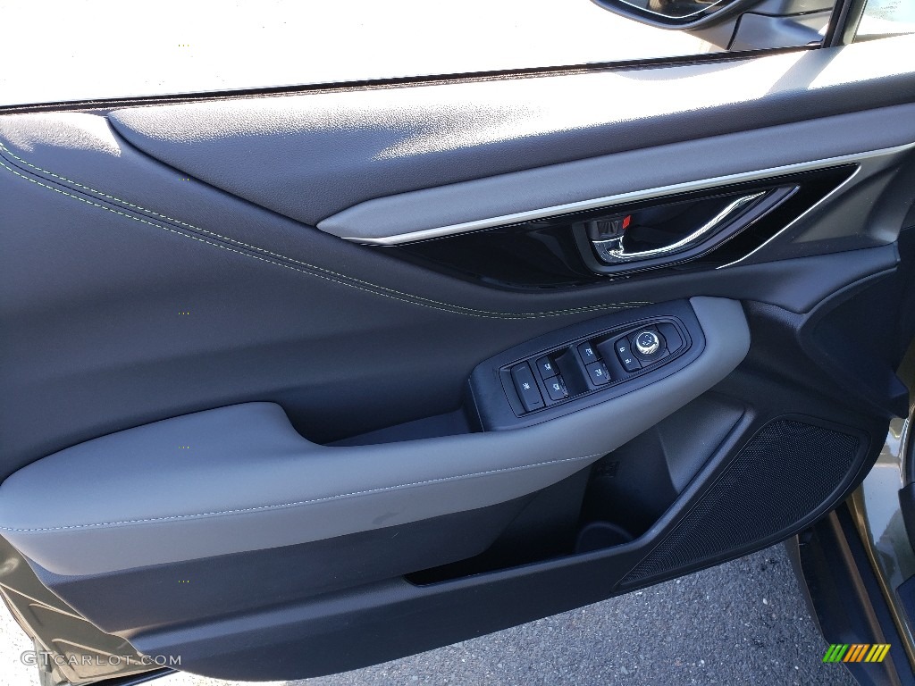 2020 Subaru Outback Onyx Edition XT Gray StarTex Door Panel Photo #136197671