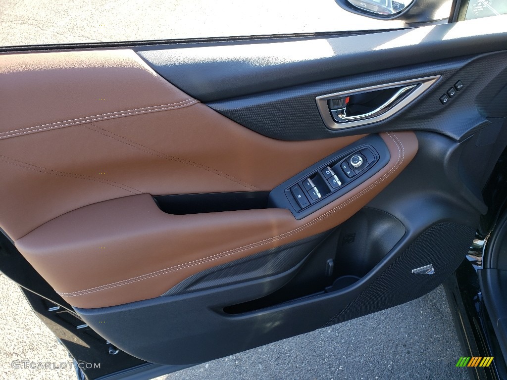 2020 Subaru Forester 2.5i Touring Saddle Brown Door Panel Photo #136198454