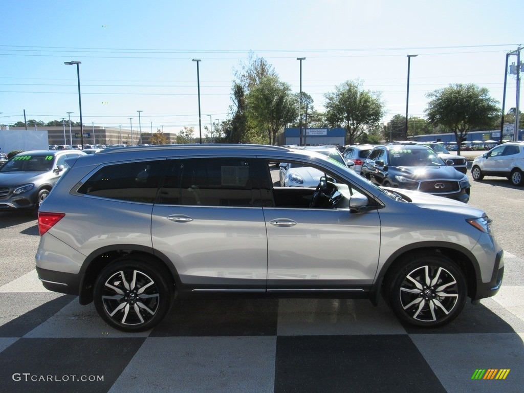 2019 Pilot Elite AWD - Lunar Silver Metallic / Gray photo #3