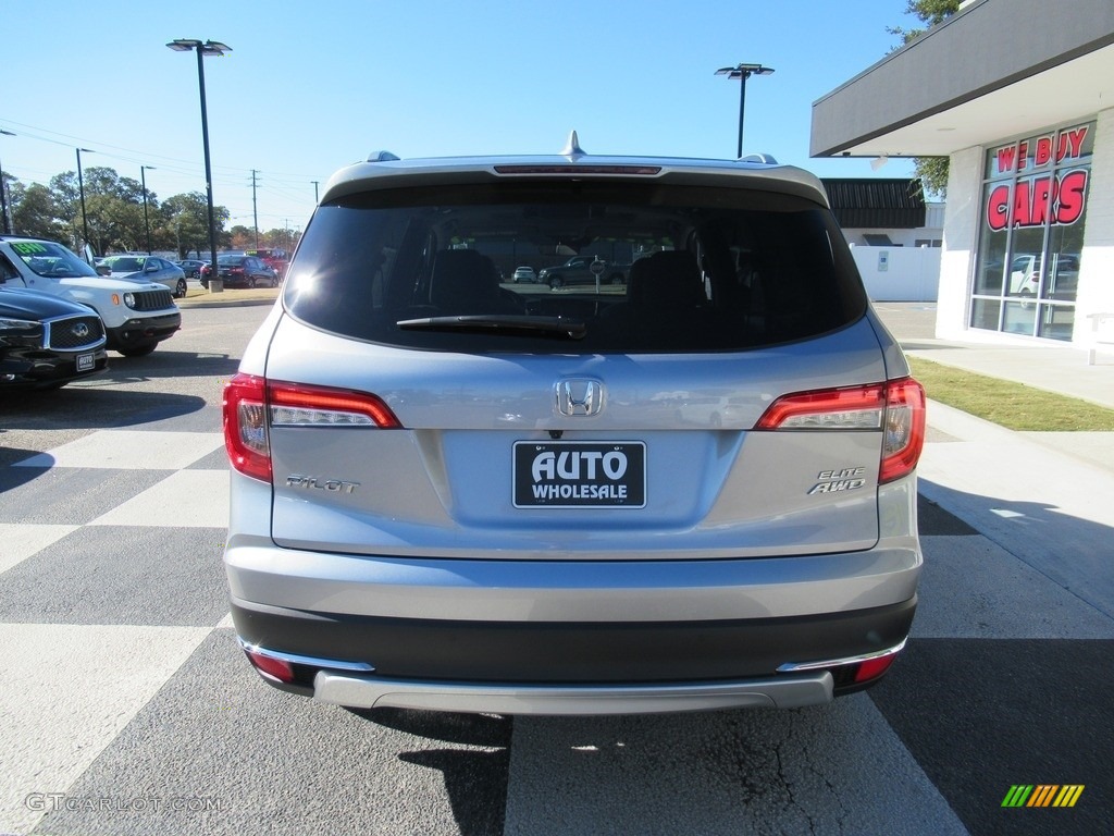 2019 Pilot Elite AWD - Lunar Silver Metallic / Gray photo #4