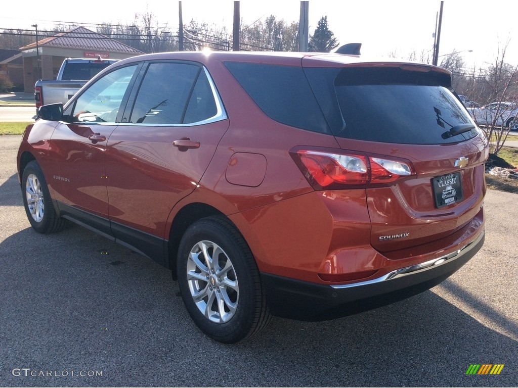 2020 Equinox LT AWD - Cayenne Orange Metallic / Jet Black photo #7