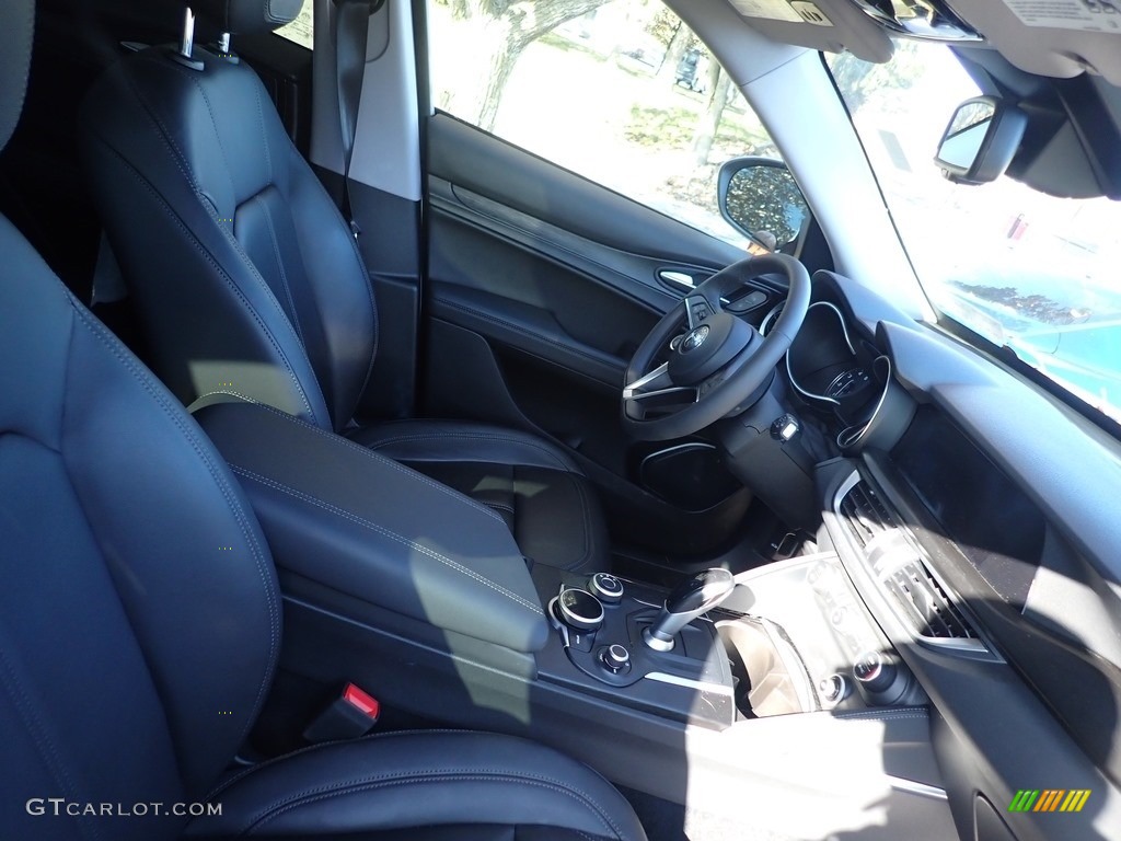 2018 Stelvio AWD - Silverstone Gray Metallic / Black/Black photo #4
