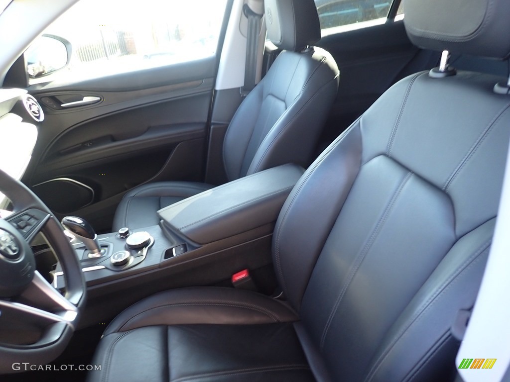 2018 Stelvio AWD - Silverstone Gray Metallic / Black/Black photo #13