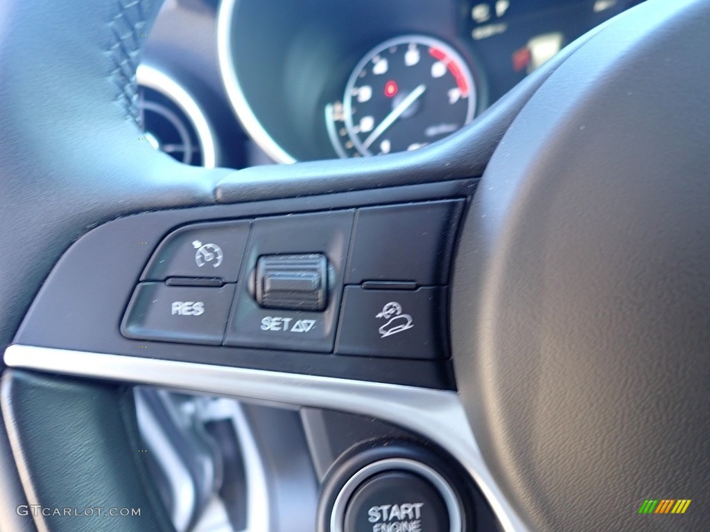2018 Stelvio AWD - Silverstone Gray Metallic / Black/Black photo #18