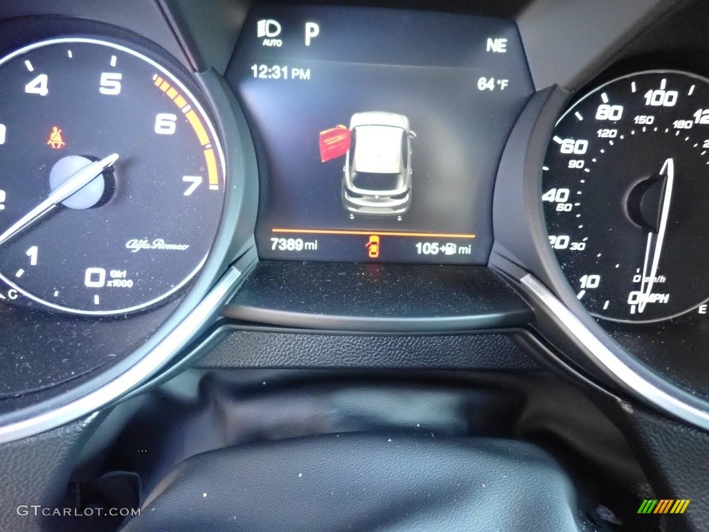 2018 Stelvio AWD - Silverstone Gray Metallic / Black/Black photo #20