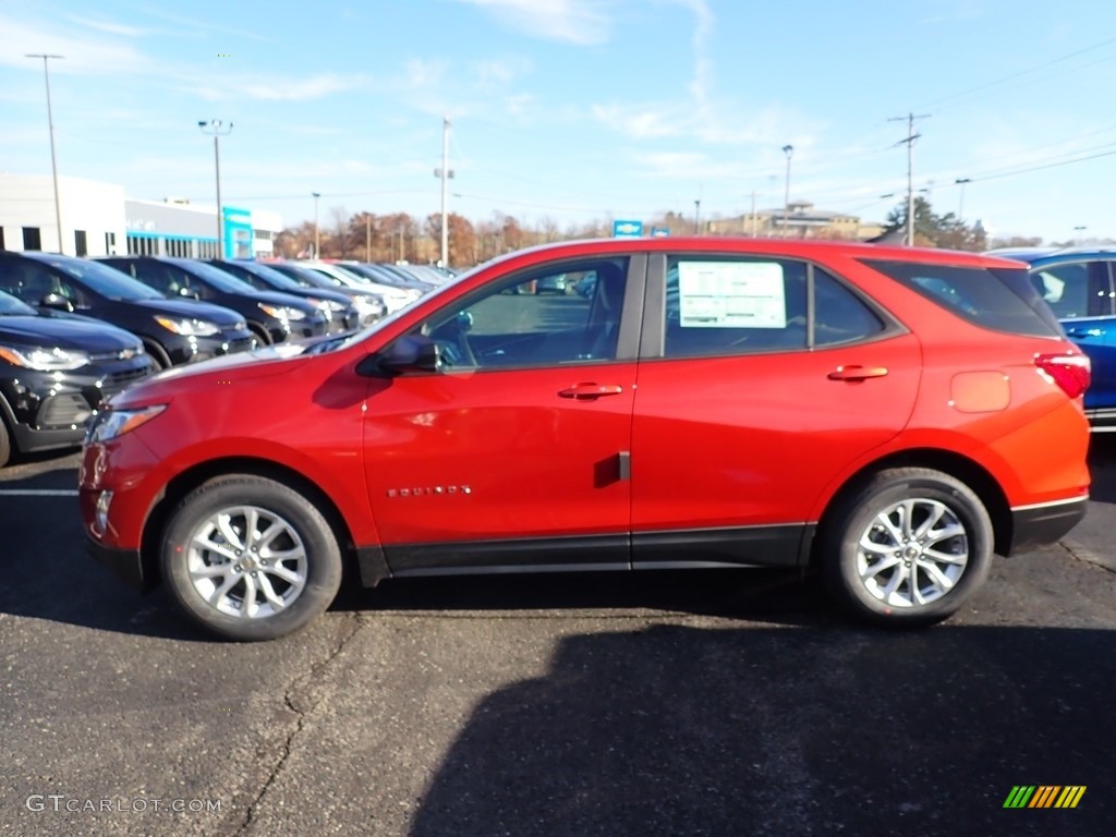 Cayenne Orange Metallic 2020 Chevrolet Equinox LS Exterior Photo #136201408