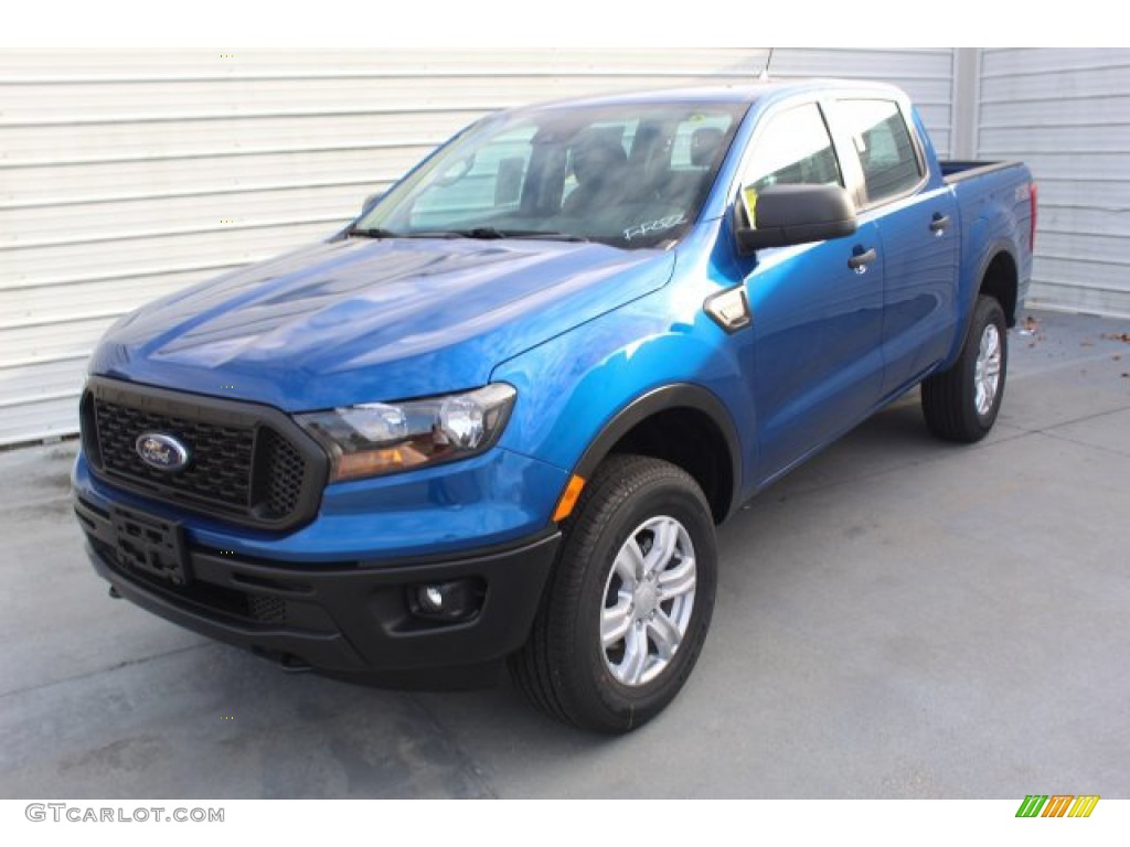 2019 Ranger STX SuperCrew - Lightning Blue Metallic / Ebony photo #4