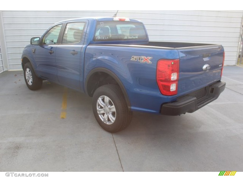 2019 Ranger STX SuperCrew - Lightning Blue Metallic / Ebony photo #6