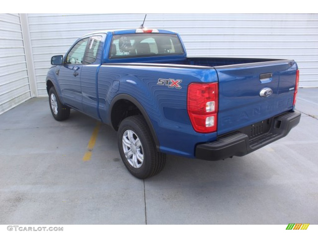 2019 Ranger STX SuperCab - Lightning Blue Metallic / Ebony photo #6