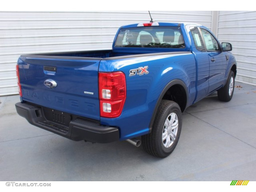 2019 Ranger STX SuperCab - Lightning Blue Metallic / Ebony photo #8