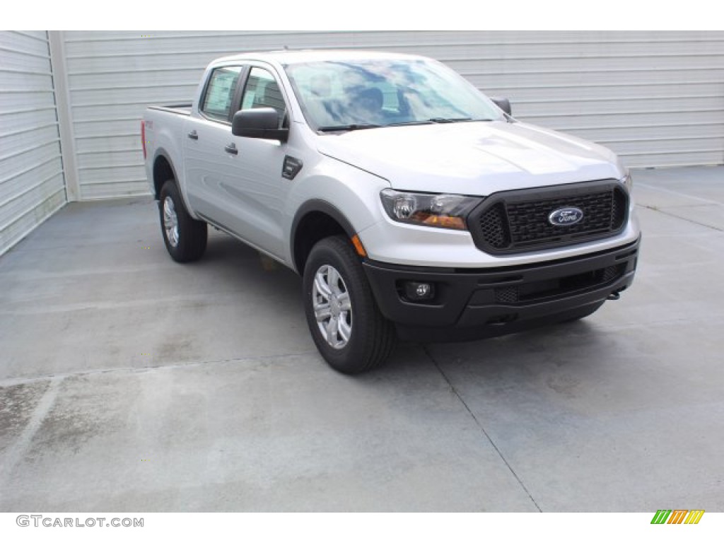 2019 Ranger STX SuperCrew - Ingot Silver Metallic / Ebony photo #2