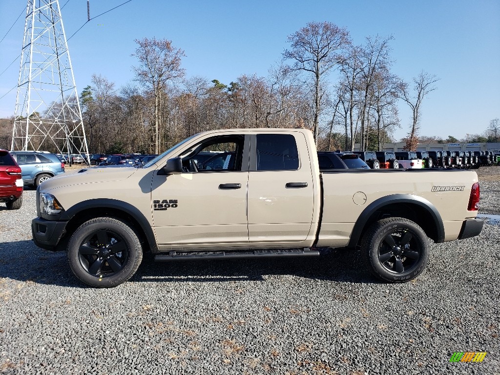 Mojave Sand 2019 Ram 1500 Classic Warlock Quad Cab 4x4 Exterior Photo #136202557
