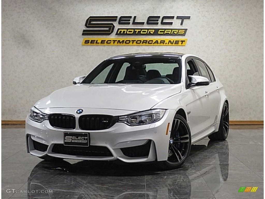 Mineral White Metallic BMW M3