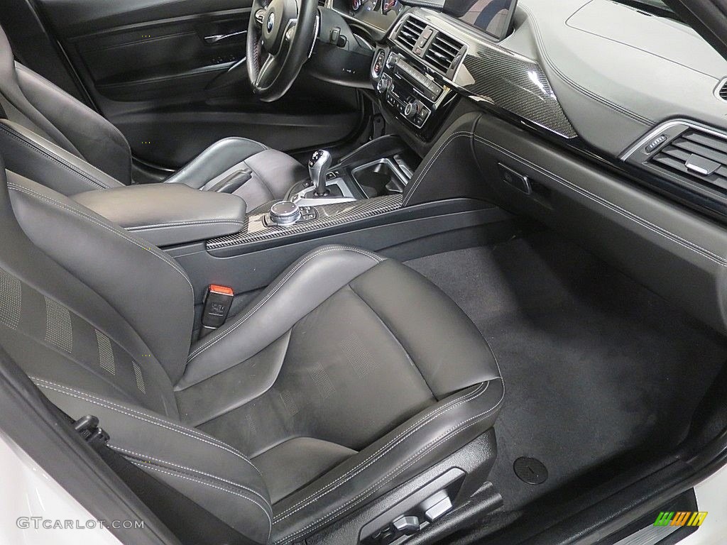 2017 M3 Sedan - Mineral White Metallic / Black photo #15