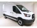 2019 Oxford White Ford Transit Van 250 HR Long  photo #1