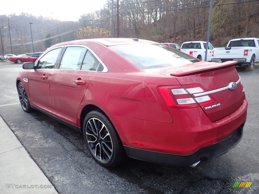 2019 Taurus Limited AWD - Ruby Red / Dune photo #4