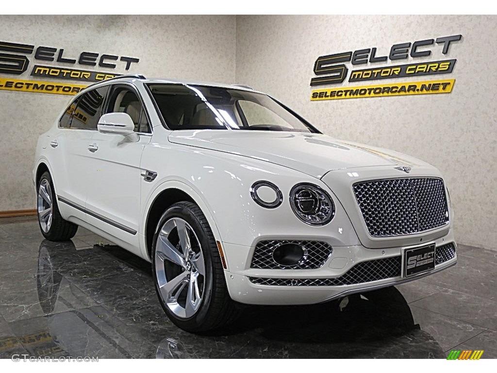 Glacier White 2017 Bentley Bentayga W12 Exterior Photo #136205821