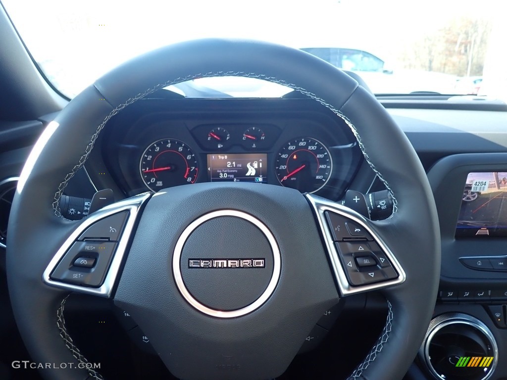 2020 Camaro LT Coupe - Black / Jet Black photo #18