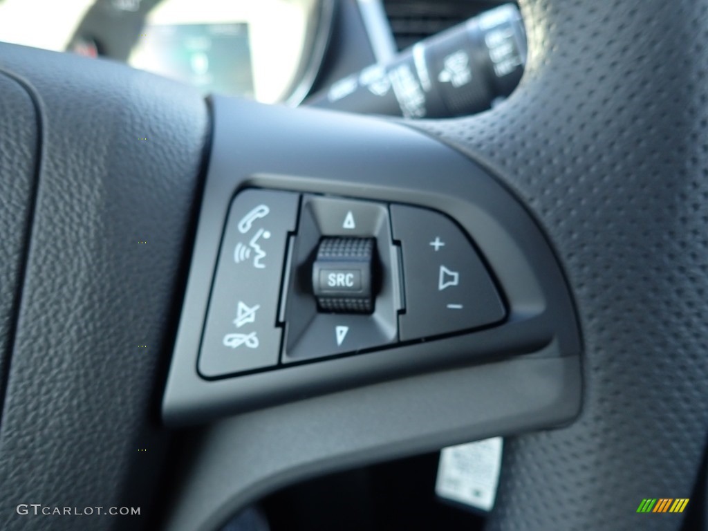 2020 Chevrolet Trax LS AWD Jet Black Steering Wheel Photo #136206736