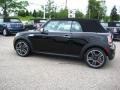 2009 Midnight Black Mini Cooper S Convertible  photo #2