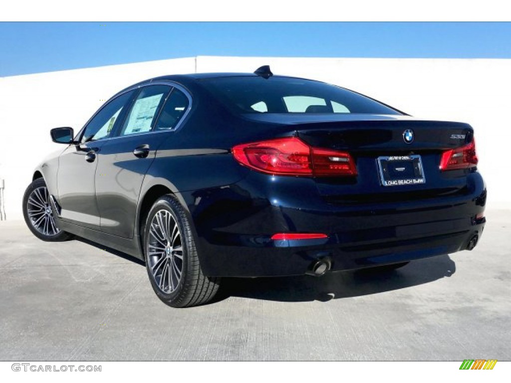 2019 5 Series 530i Sedan - Imperial Blue Metallic / Black photo #2