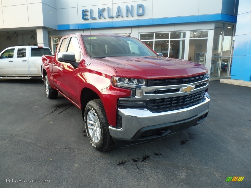 2019 Silverado 1500 LT Double Cab 4WD - Cajun Red Tintcoat / Jet Black photo #1
