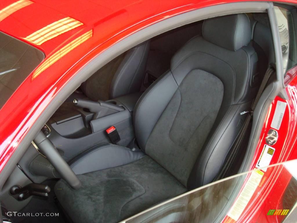 2009 R8 4.2 FSI quattro - Brilliant Red / Black Alcantara/Leather photo #11
