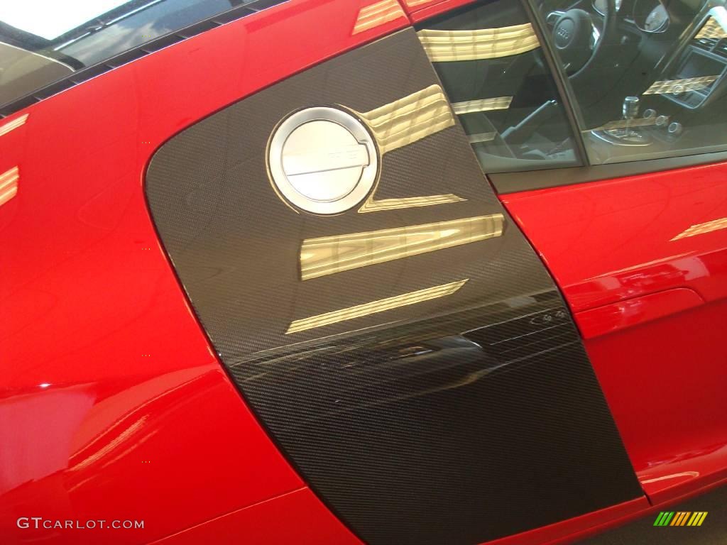 2009 R8 4.2 FSI quattro - Brilliant Red / Black Alcantara/Leather photo #18