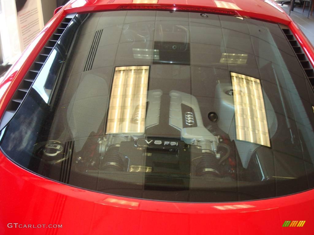 2009 R8 4.2 FSI quattro - Brilliant Red / Black Alcantara/Leather photo #19