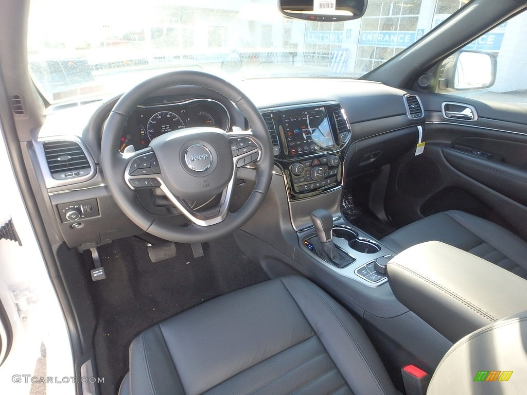 Black Interior 2020 Jeep Grand Cherokee Limited 4x4 Photo #136209211