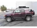 2007 Black Cherry Pearl Toyota FJ Cruiser 4WD  photo #3