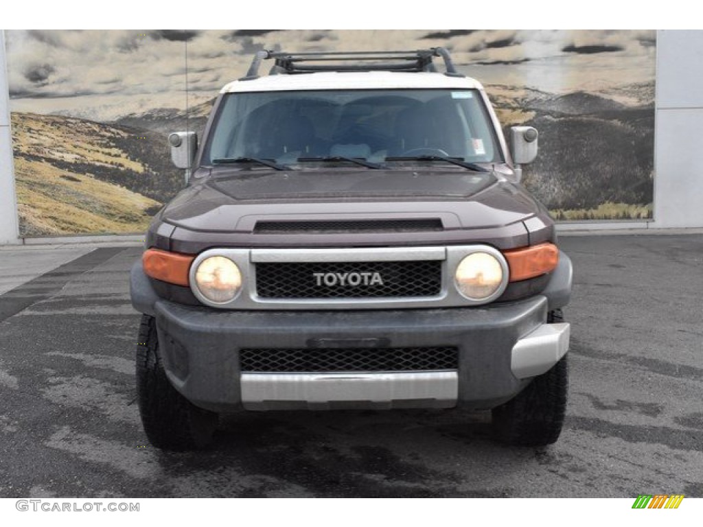 2007 FJ Cruiser 4WD - Black Cherry Pearl / Dark Charcoal photo #8