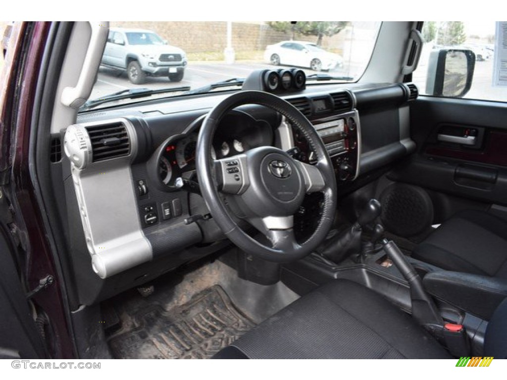 2007 FJ Cruiser 4WD - Black Cherry Pearl / Dark Charcoal photo #10