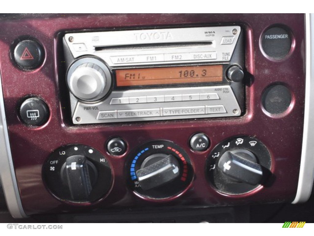2007 FJ Cruiser 4WD - Black Cherry Pearl / Dark Charcoal photo #11