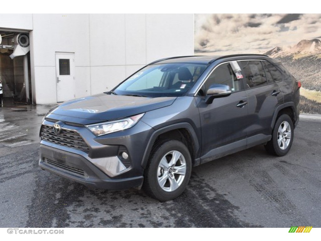Magnetic Gray Metallic 2019 Toyota RAV4 XLE AWD Exterior Photo #136209772