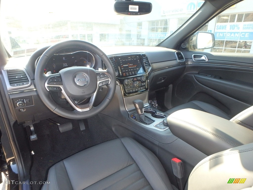 Black Interior 2020 Jeep Grand Cherokee Limited X 4x4 Photo #136209802