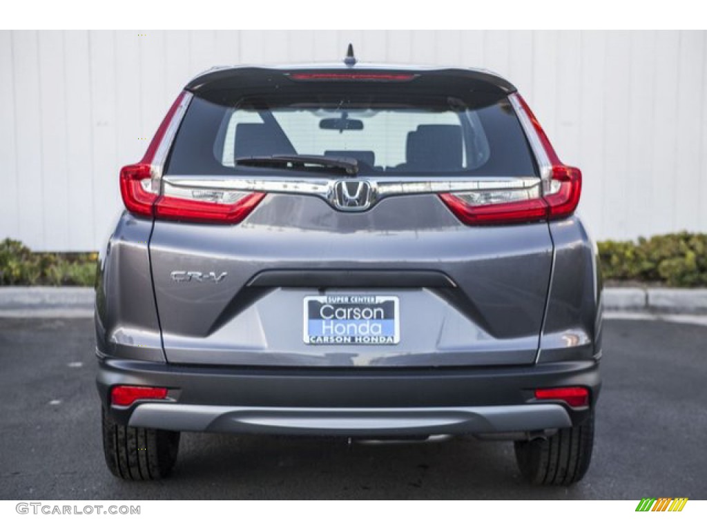 2019 CR-V LX - Modern Steel Metallic / Black photo #3