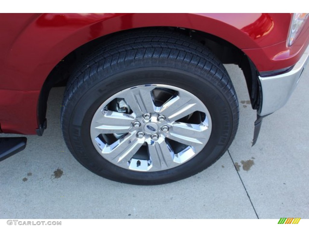 2019 F150 XLT SuperCrew - Ruby Red / Earth Gray photo #8
