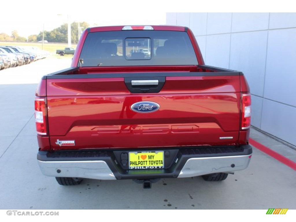 2019 F150 XLT SuperCrew - Ruby Red / Earth Gray photo #10