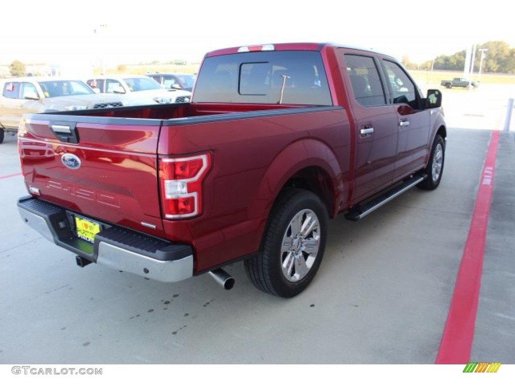 2019 F150 XLT SuperCrew - Ruby Red / Earth Gray photo #11