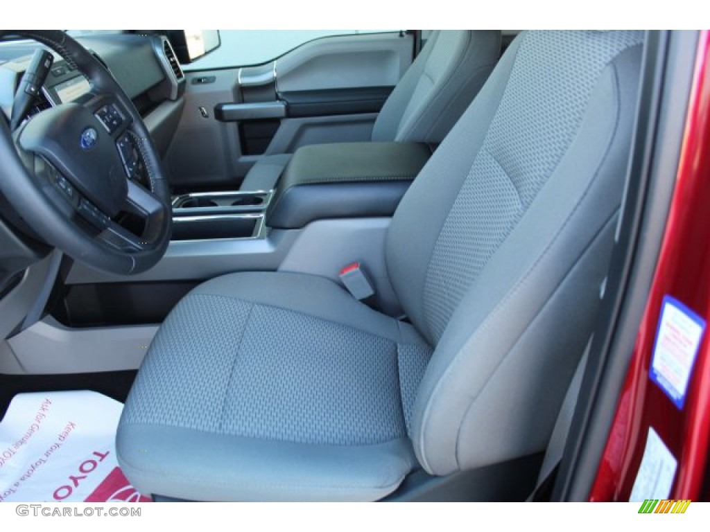 2019 F150 XLT SuperCrew - Ruby Red / Earth Gray photo #13