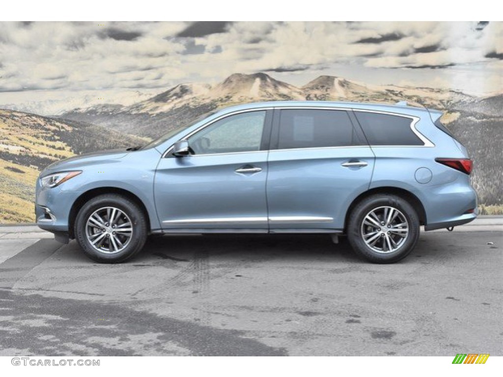 2019 QX60 Pure AWD - Hagane Blue / Graphite photo #6