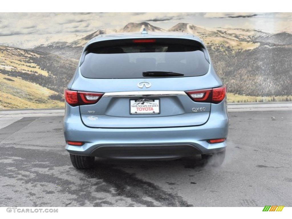 2019 QX60 Pure AWD - Hagane Blue / Graphite photo #8