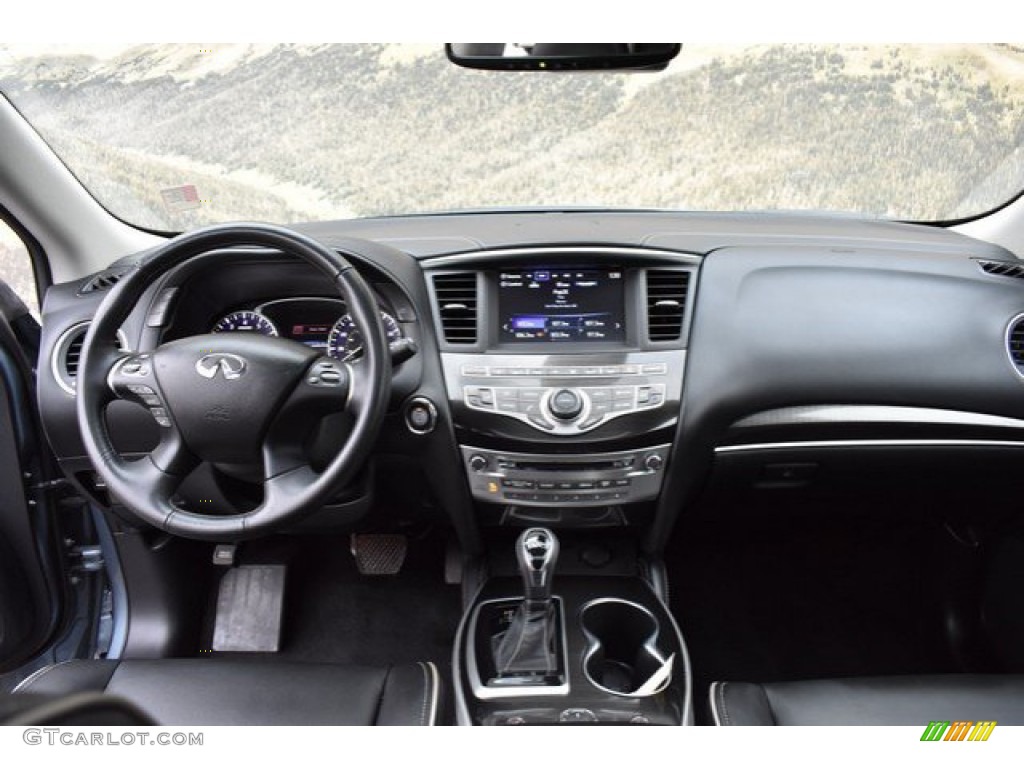 2019 QX60 Pure AWD - Hagane Blue / Graphite photo #13