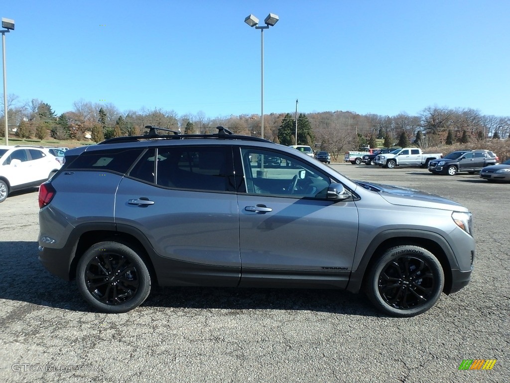 Satin Steel Metallic 2020 GMC Terrain SLT AWD Exterior Photo #136211572