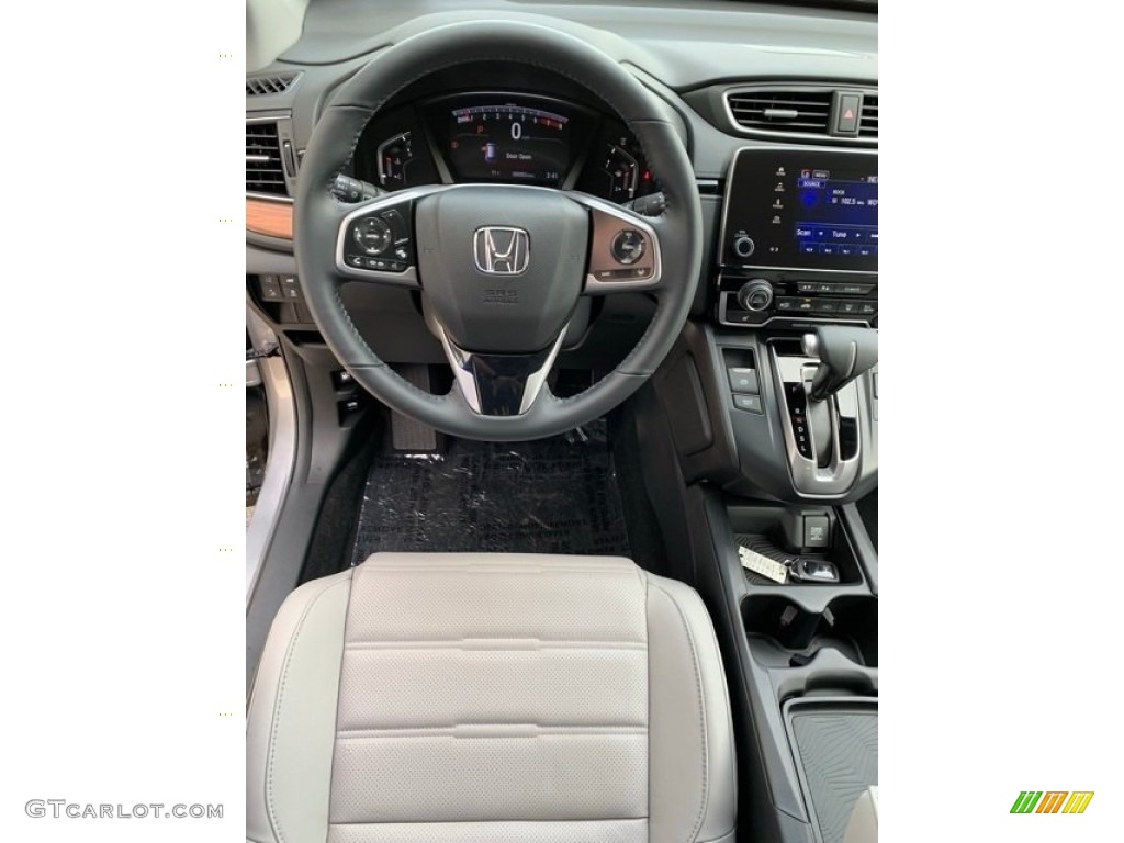 2019 Honda CR-V EX-L AWD Gray Steering Wheel Photo #136211623